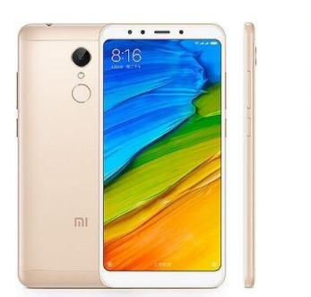 Xiaomi Redmi 5 front back side