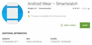 Android Wear app hits 10 million