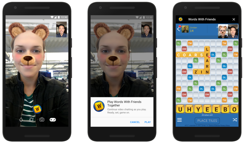 facebook adds support for live streaming and video chats to instant games on messenger 2 facebook instant games video chat