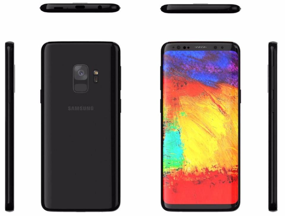 samsung galaxy s9 ghostek render