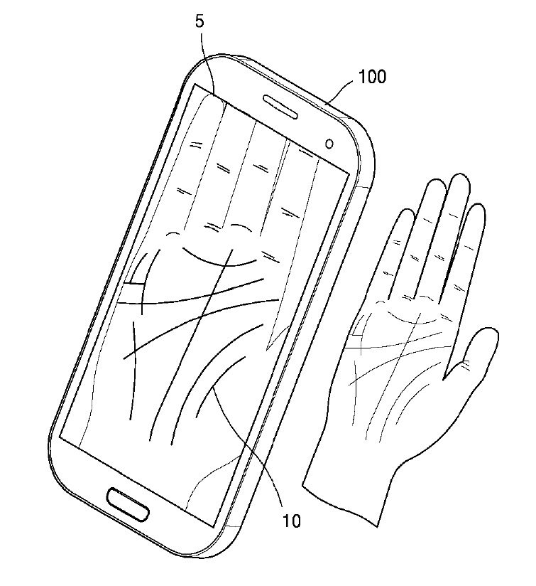 samsung phones might read your palm for revealing the forgotten password hint in future