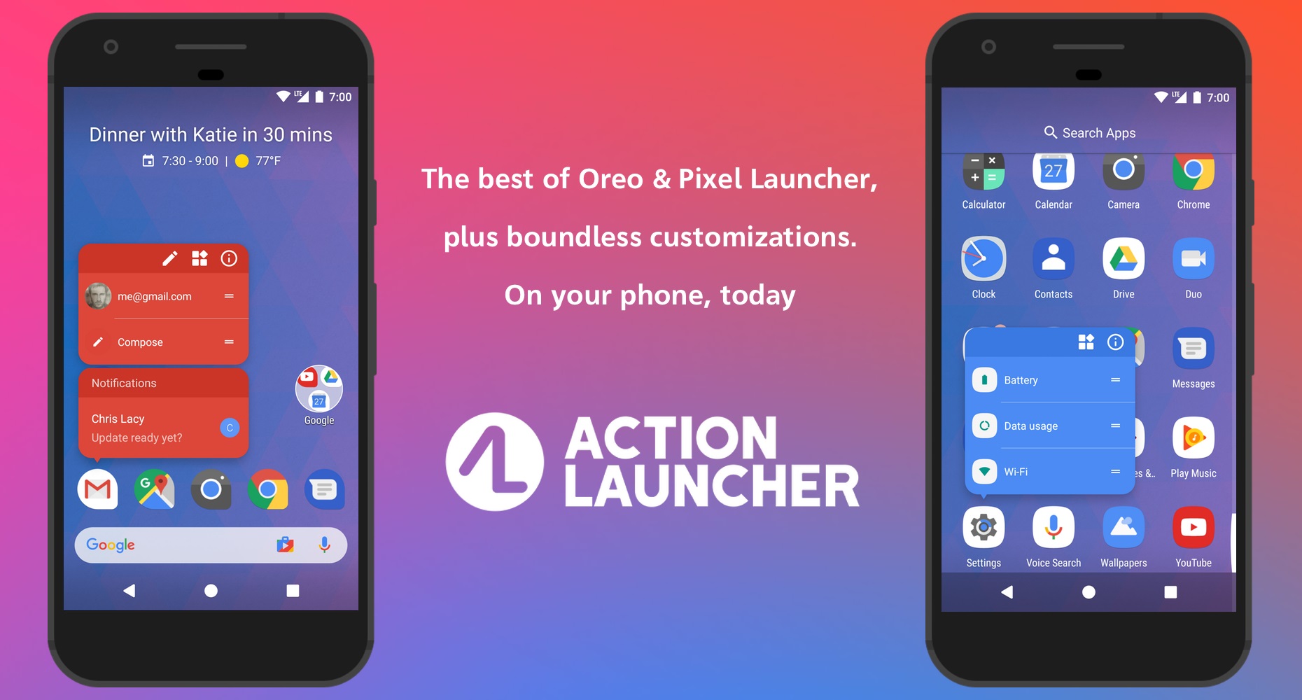 action launcher