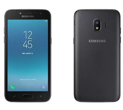 Galaxy J2 Pro front and back