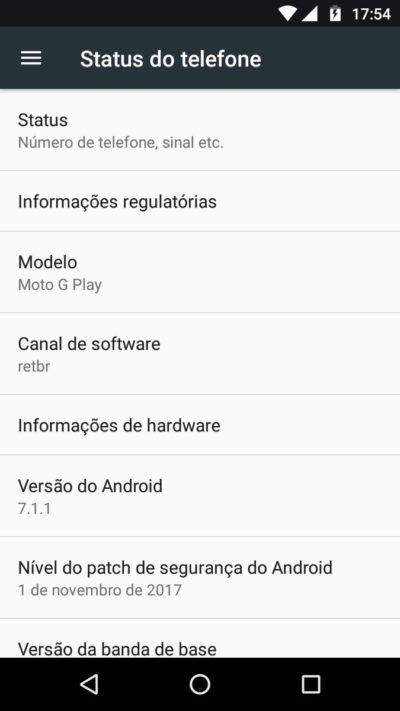 android nougat 7.1.1 update hitting snapdragon 410 powered moto g4 play