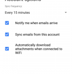Gmail-Sync-Options
