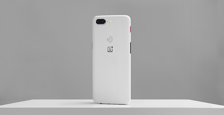 oneplus 5t sandstone white