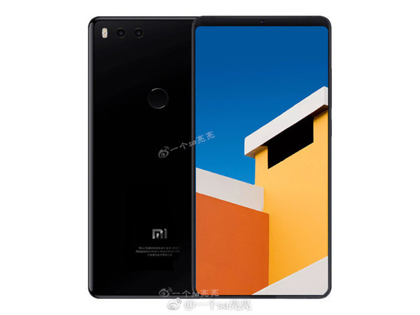 xiaomi mi 7 render front