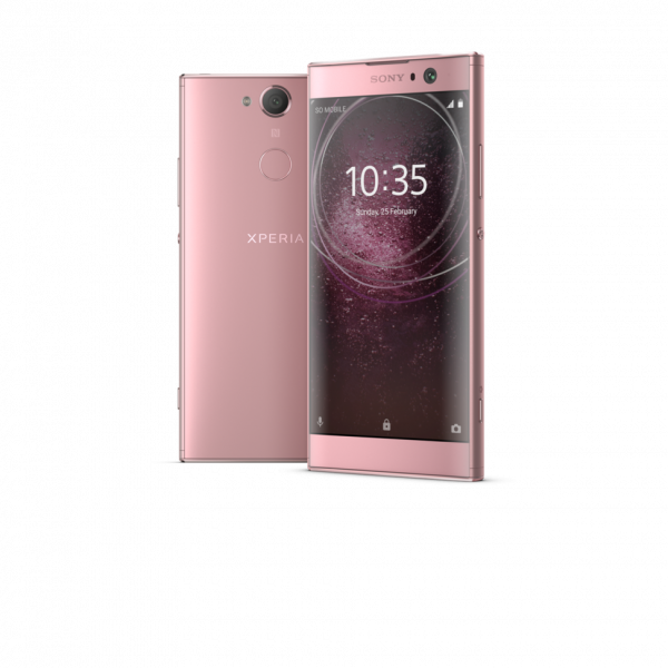 Sony Xperia XA2 front and back