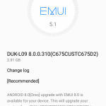 Honor 8 Pro Oreo Update