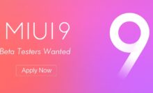 MiUI9 Global beta