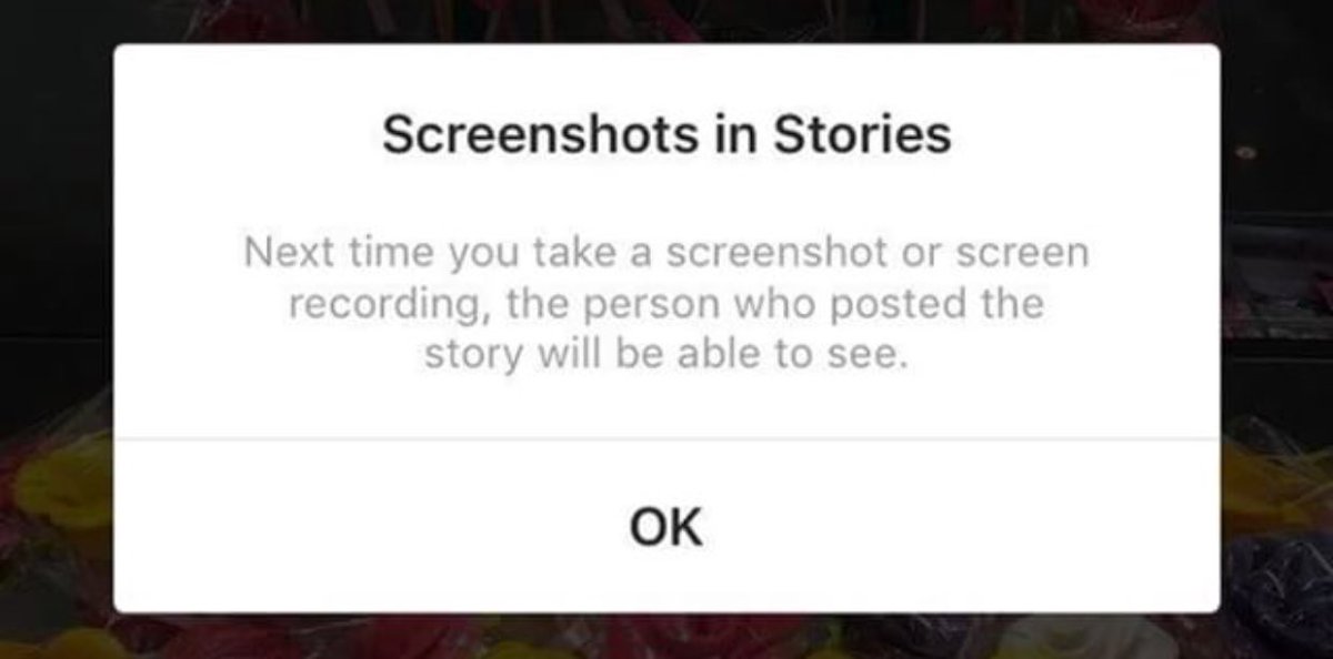 instagram stories screenshot