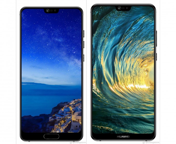 huawei p20 press renders