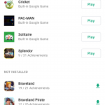 google play games 5.5 released with new arcade tab and minor ui changes