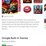 google play games 5.5 released with new arcade tab and minor ui changes