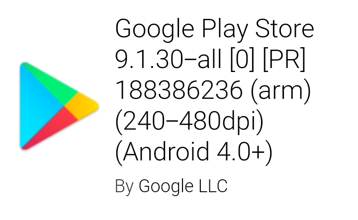 latest google play store v9.1.30