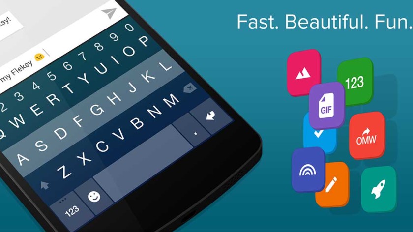 fleksy keyboard