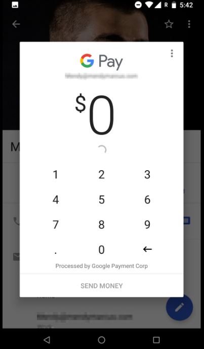 google-contacts-google-pay-send-amount
