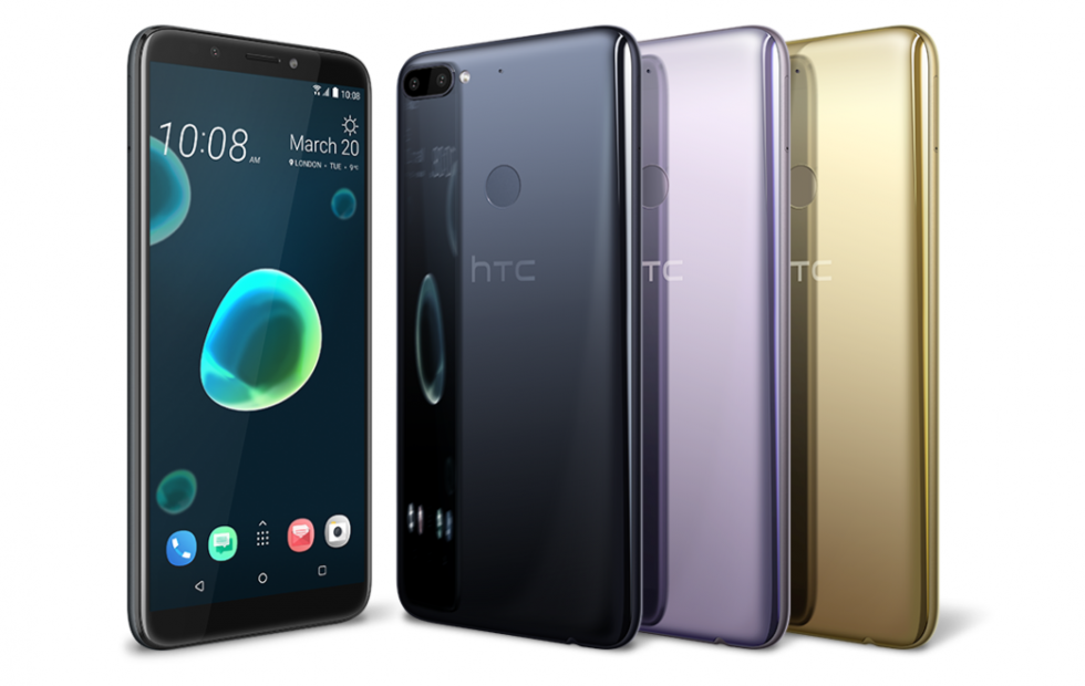 htc officially announced its desire 12 and desire 12+ handsets