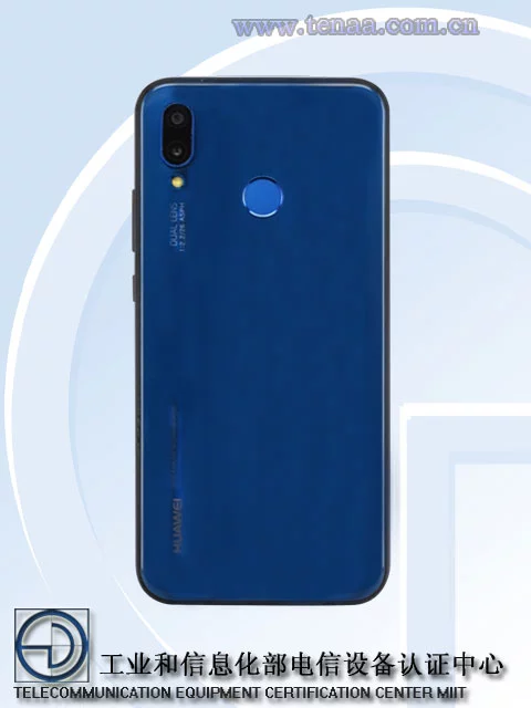 Huawei-P20-Lite-Klein-Blue-rear