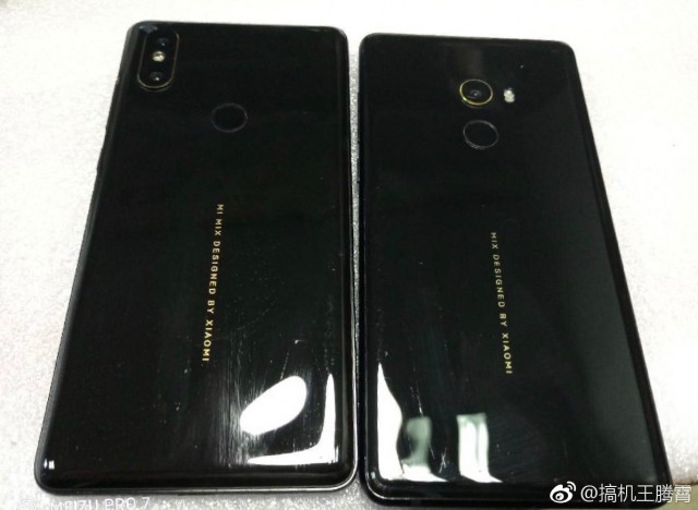 supposed stills of xiaomi mi mix 2s surface online