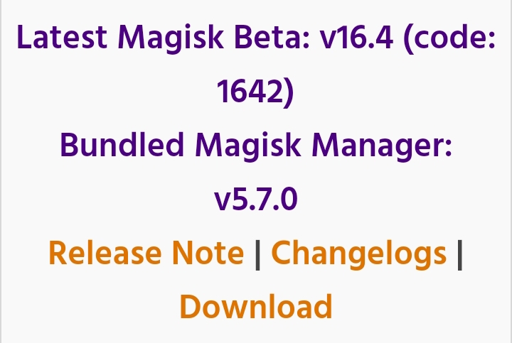 latest magisk 16.4 comes with improved magiskhide feature and certain fixes on android p