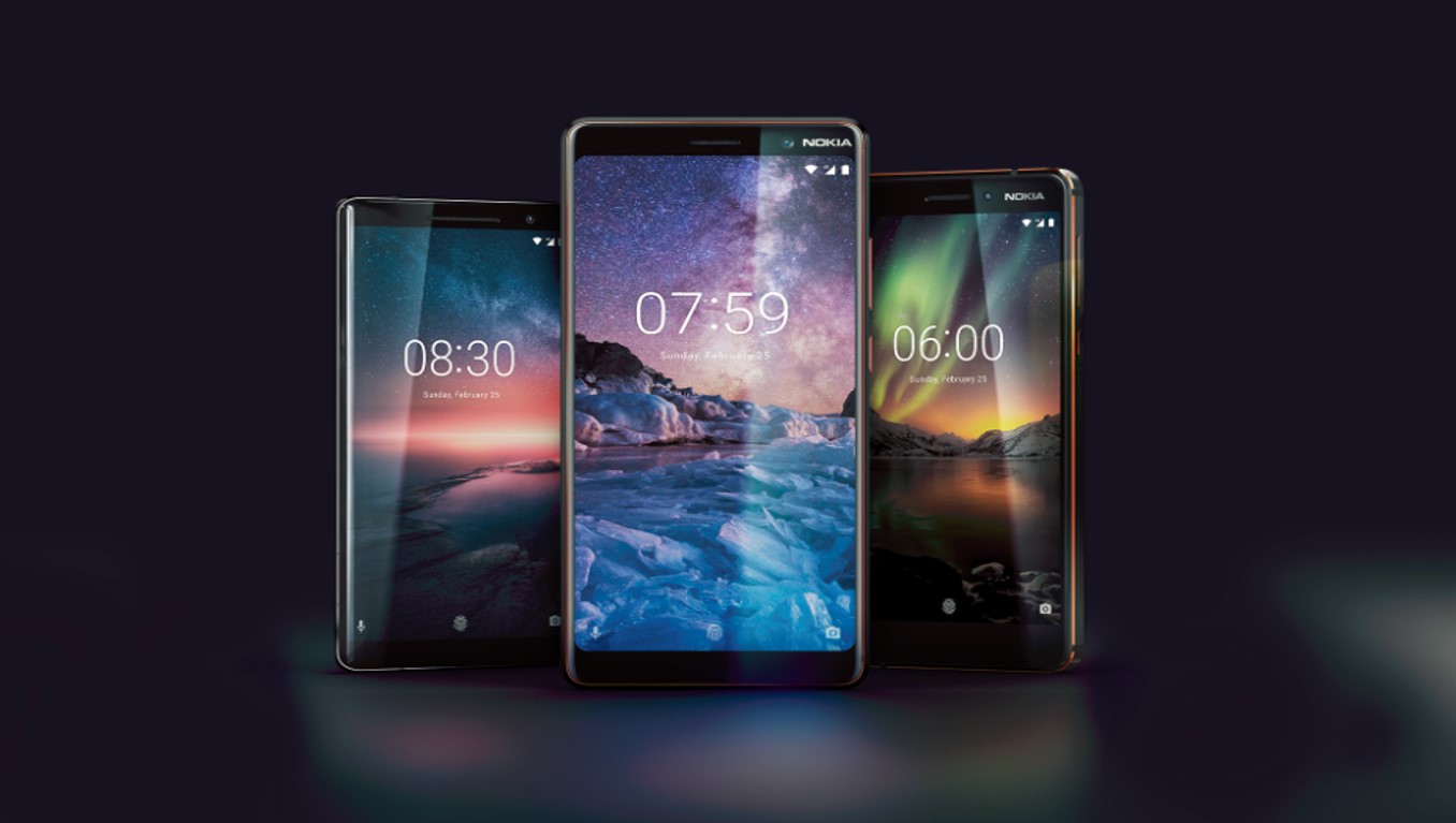 hmd launches nokia 8 sirocco, nokia 7 plus and nokia 6(2018) in india