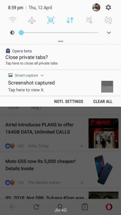opera browser gets night mode with the latest beta v 46.0
