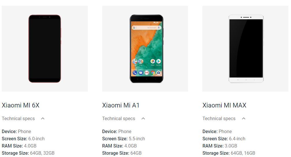 xiaomi mi 6x