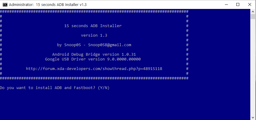 install fastboot adb