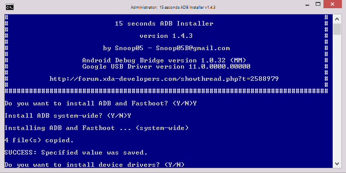 install fastboot adb step 2