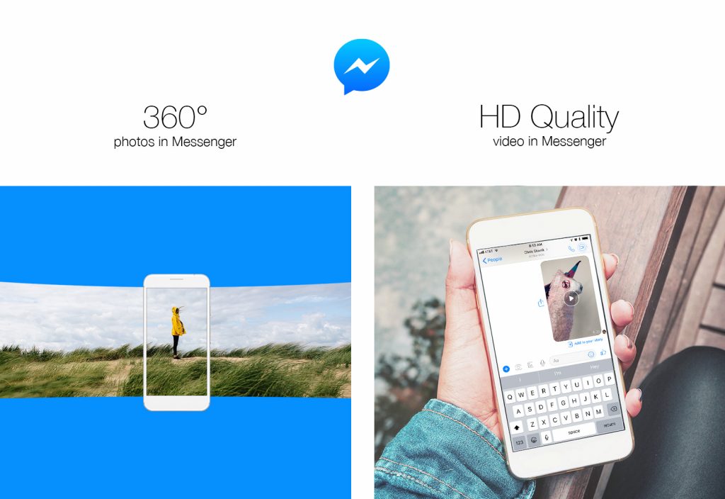 messenger gets the hd videos