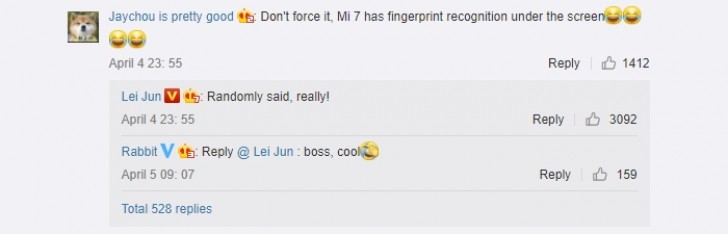 xiaomi mi 7 to come with an in-screen fingerprint scanner, confirmed!