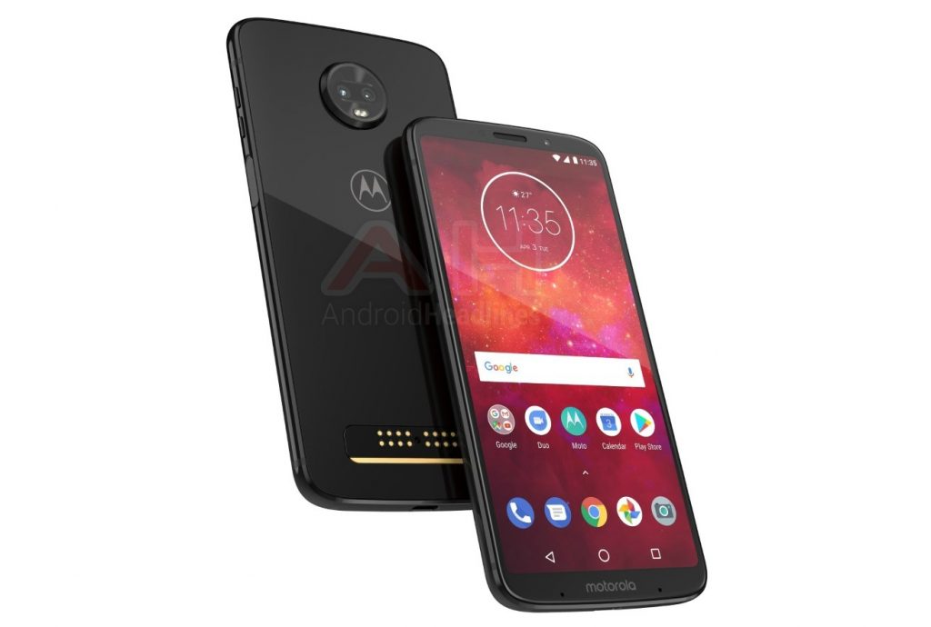 latest image of the moto z3 play appears online, details leaked