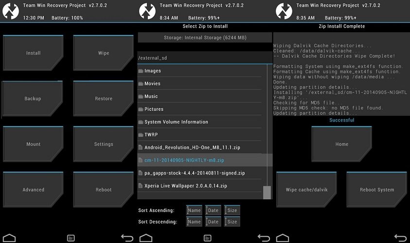 install twrp recovery and know its features