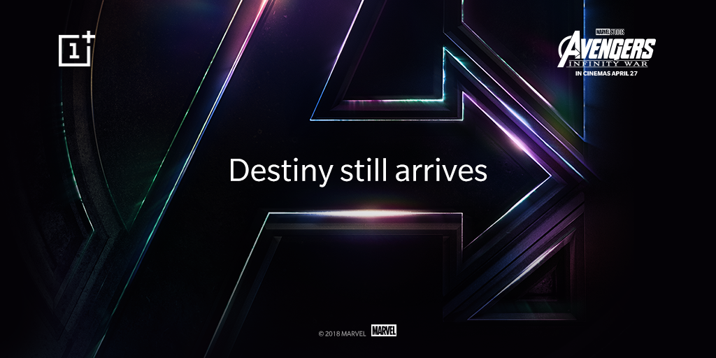 oneplus collaborates with marvel studios for oneplus 6 ‘avengers: infinity war’ edition
