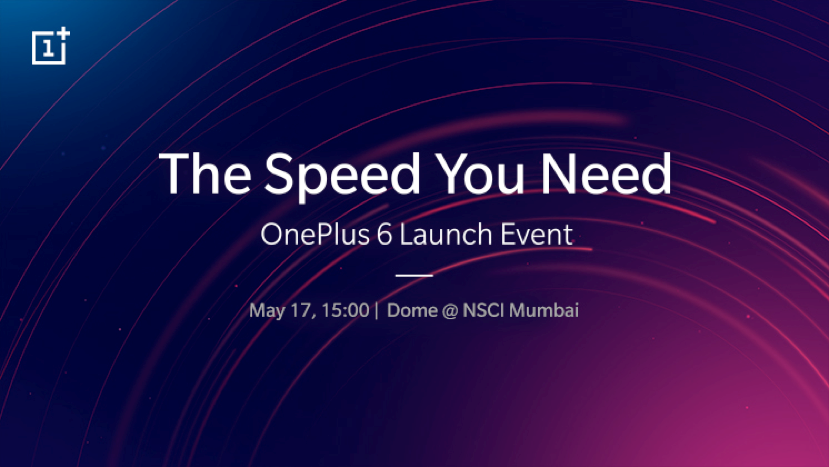 oneplus 6 india launch event to take place on may 17 in mumbai
