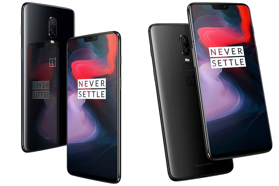 oneplus 6 front and back 