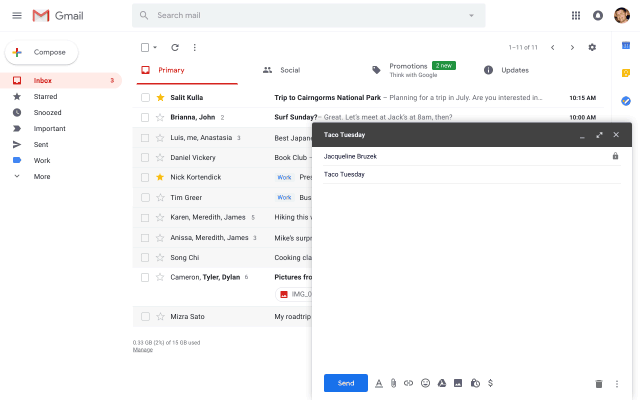 google brings new smart compose as an experimental feature for new gmail