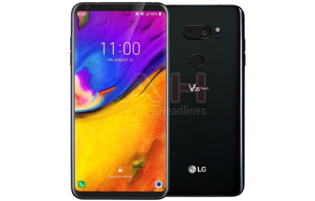 lg v35 thinq appears online, expected to go official soon