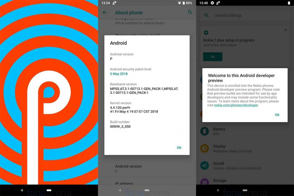 how to install android p on nokia 7 plus