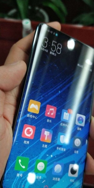 zte's full screen device z18 leaked online, no notch?