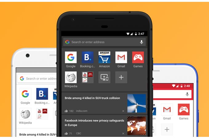 opera announces update to its browser app with new themes, night mode and more