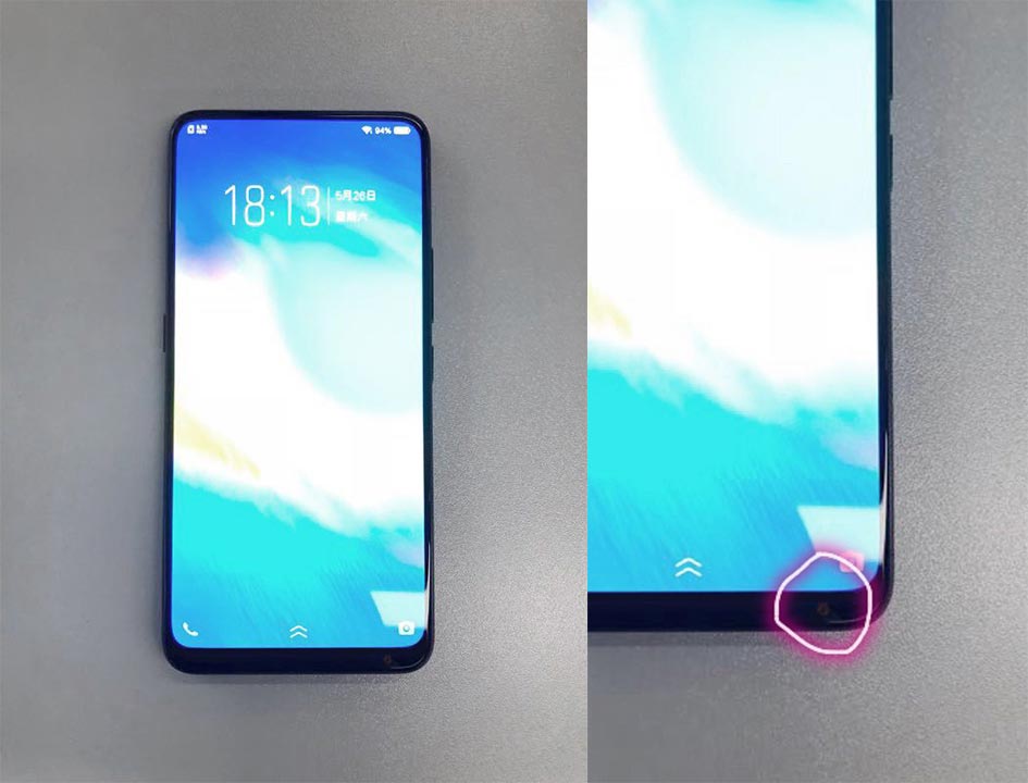 alleged vivo nex leaked on weibo, comes with a front-bottom mounted selfie camera