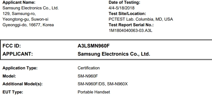 galaxy note 9 and tab s4