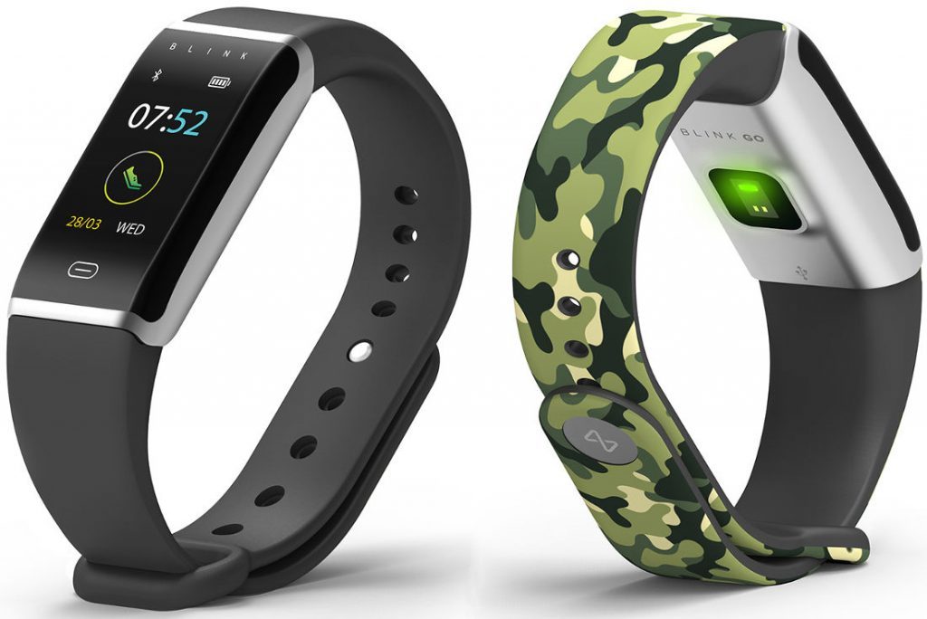 myntra introduced its first fitness band known as the blink go