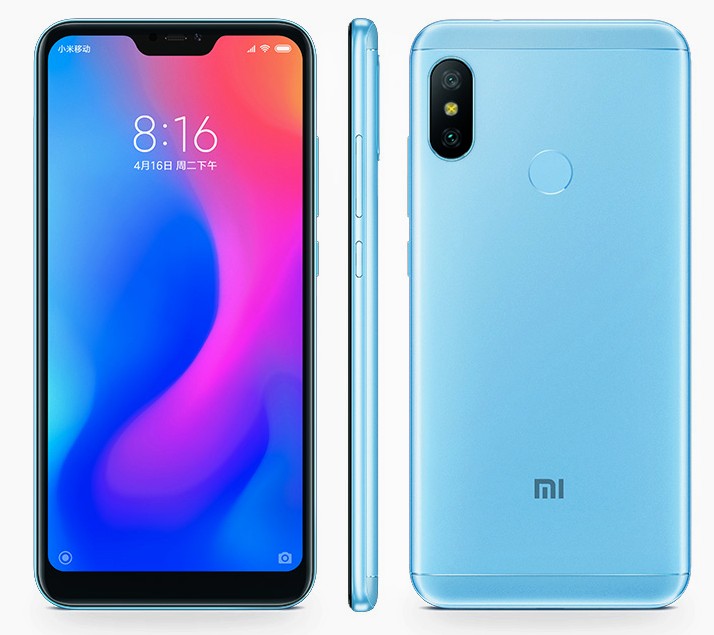 Xiaomi Redmi 6 Pro goes Official with a Qualcomm Snapdragon 625 SoC