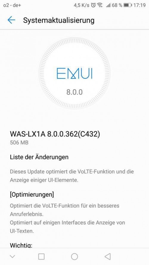 emui 8.0 update rolling out to huawei mate 10 lite and p10 lite