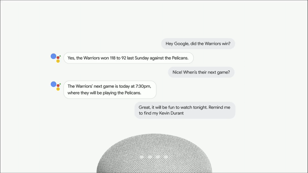 google starts the rollout out of continued conversation to google assistant