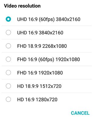 lg g7 thinq ota update enables 4k 60fps videos