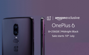 oneplus 6 midnight black with 8/256gb launched in india